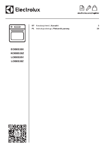 Instrukcja Electrolux EOB8S38X Piekarnik
