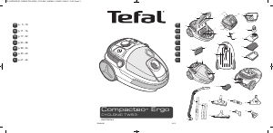 Mode d’emploi Tefal TW5376HO Compacteo Ergo Aspirateur