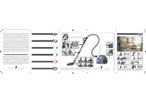 Bruksanvisning Tefal TW8356KA Silence Force Støvsuger