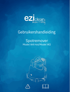 Handleiding Eziclean W2 Stoomreiniger