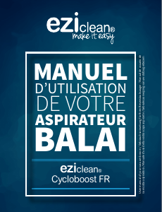 Bedienungsanleitung Eziclean Cycloboost FR8 Wash Staubsauger