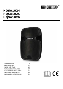 Mode d’emploi HQ Power HQSA1026 Haut-parleur