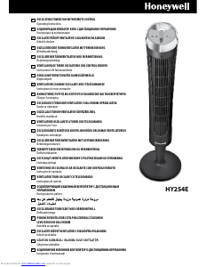 Manual Honeywell HY254E Ventilator