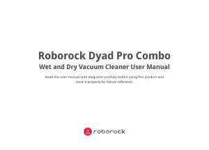 Manual Roborock H1C1A Dyad Pro Combo Vacuum Cleaner