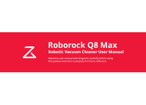 Manual Roborock Q8 Max Vacuum Cleaner