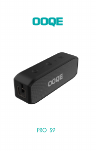 Handleiding OOQE PRO S9 Luidspreker