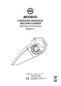 Handleiding Moosoo M4 Kruimeldief