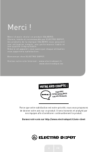 Mode d’emploi Valberg 1D NF 390 F X701T Réfrigérateur combiné