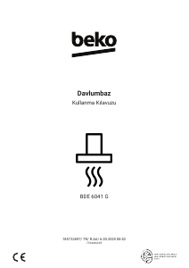 Kullanım kılavuzu BEKO BDE 6041 G Davlumbaz