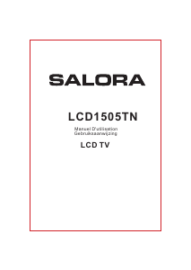 Handleiding Salora LCD1505TN LCD televisie