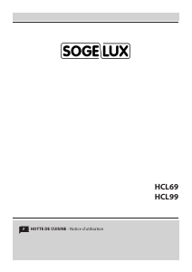 Mode d’emploi Sogelux HCL69NF Hotte aspirante