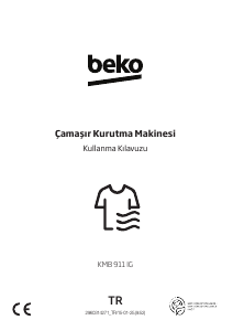 Kullanım kılavuzu BEKO KMB 911 IG Kurutma makinesi