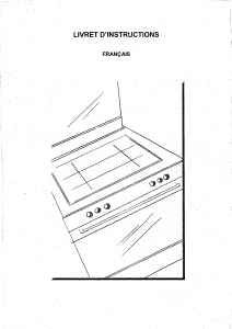 Mode d’emploi Sancy GT8570BE Cuisinière