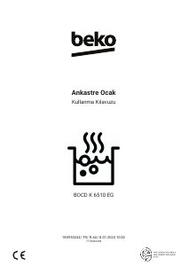Kullanım kılavuzu BEKO BOCD K 6510 EG Ocak