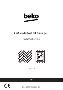 Kullanım kılavuzu BEKO SD 2341 Elektrikli süpürge