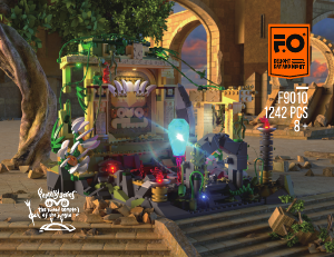 Manual Lumibricks set F9010 Fantasy Series The ruined temple of the jungle