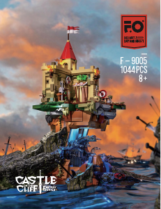 Manual Lumibricks set F9005 Fantasy Series Castle on the cliff