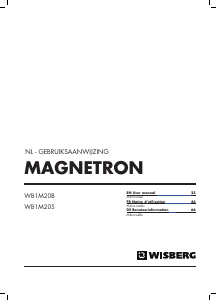 Mode d’emploi Wisberg WB1M20B Micro-onde