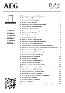 Manual AEG GDP866PB Hotă