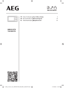 Bedienungsanleitung AEG TS5CM25TB Mikrowelle