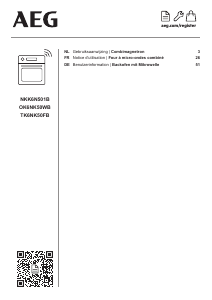 Bedienungsanleitung AEG OK6NK50WB Backofen