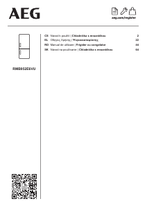 Manual AEG RMB952E6VU Combina frigorifica