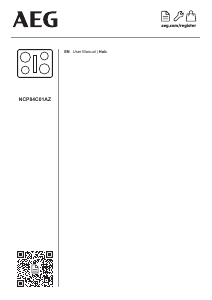 Manual AEG NCP84C01AZ Hob