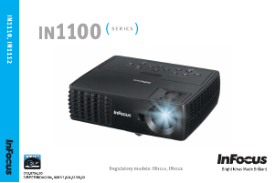Bedienungsanleitung InFocus IN1112 Projektor