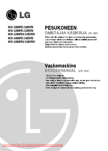 Brugsanvisning LG WD-1285FD Vaskemaskine
