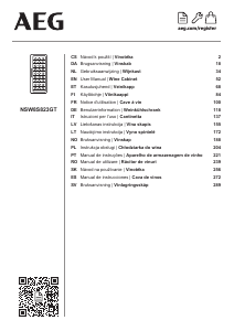 Bruksanvisning AEG NSW8S823GT Vinkyl