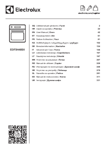 Manuale Electrolux EOF5H40BX Forno
