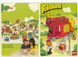 Manual Lego set 3662 Fabuland Double-decker bus