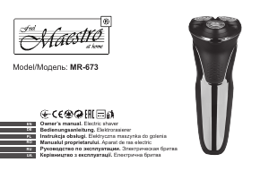 Instrukcja Maestro MR-673 Golarka