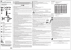 Manuale Medisana MG 560 Massaggiatore