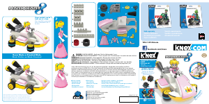Mode d’emploi K'nex set 38726 Mario Kart Peach kart