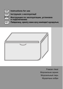 Manual Gorenje FH331IW Freezer