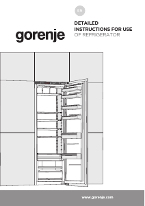 Manual Gorenje GDR5182A1 Refrigerator