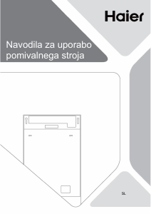 Priročnik Haier SXI1C3BF2BT-01 Pomivalni stroj
