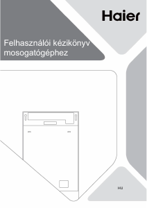 Használati útmutató Haier SXI1C3BF2BT-01 Mosogatógép