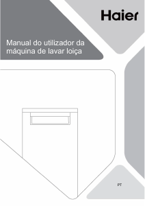 Manual Haier XF0C3TB0FW Máquina de lavar louça