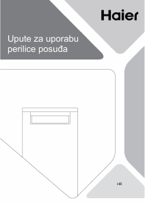Priručnik Haier XF0C3TB0FW Perilica posuđa