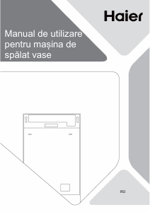 Manual Haier XI0C3TB3FB Maşină de spălat vase