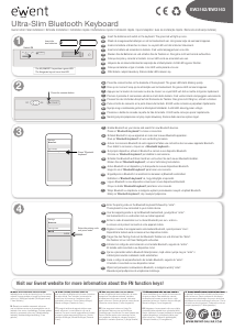 Manual Ewent EW3162 Teclado