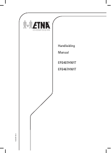 Manual ETNA EFG407HWIT Range