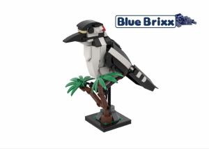 Bedienungsanleitung BlueBrixx set 106708 Animals Buntspecht