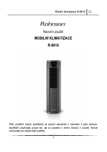 Manuál Rohnson R-8916 Klimatizace