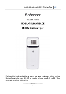 Manuál Rohnson R-8822 Siberian Tiger Klimatizace