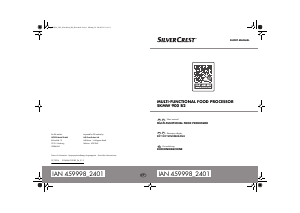 Handleiding SilverCrest IAN 459998 Keukenmachine