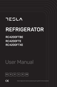 Manual Tesla RC4200FTBE Combina frigorifica