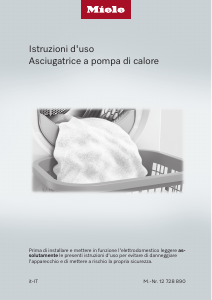 Manuale Miele TWC 640 WP EcoSpeed Asciugatrice